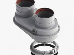 Адаптер котла для дымохода 115 мм, Марка AISI 316; AISI 430 в Баку