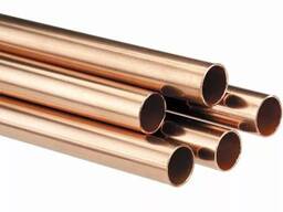 Бронзовая труба Диам. : 12-280 мм, Толщ. : 1-60 мм, Марка: БрАЖН 10-4-4; БрАЖ9-4