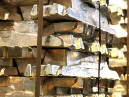 Чушка латунная Наимен. : слиток, Стандарт: ГОСТ 1020-97; ТУ 1733-116-00195430-2008…