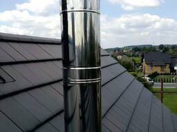 Дымоходы D= 80-450 мм, s= 0,5-1 мм, L= 0,25-3 м, Марка: AISI 430; AISI 439; AISI 304…