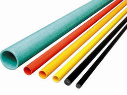 Fiberglas boru Ölçüsü: 110x6 mm; 32x3 mm; 38x4 mm