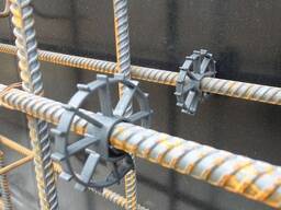 Фиксатор арматуры горизонтальный; вертикальный, 3—120 мм