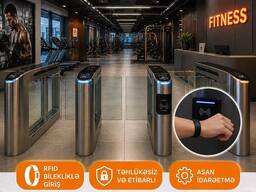 Fitness turniket sistemi 055 895 69 96
