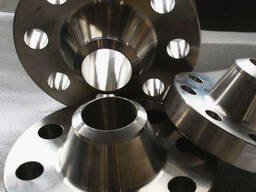 Фланец титановый ДУ 10—600, ВТ1—0