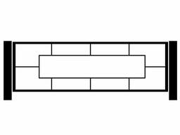 Газонные ограждения Наимен. : ГО 1.10; ГО 1.11. .. , L= 2-2,51 м, H= 500-1180 мм