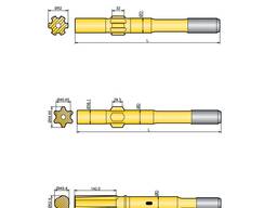 Хвостовик аналог Atlas Copco COP 131E, COP 131EB, COP 738, COP A15
