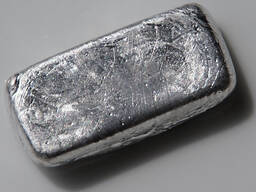 Индий Тип: слиток; чушка, Марка: Ин00, ГОСТ: 10297-94