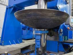 Изготовление днищ на токарном станке в Баку