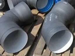 Колено чугунное раструбное; фланцевое, Ду 25—1200, тип УР; УФ; УРГ