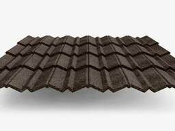 Композитная черепица Размер: 0.317х1.35; 0.35х1.04; 0.41х1.14. .. мм