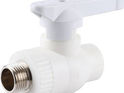 Kran polipropilen polietilen, metalplastik, Diametr: 25; 20; 32. .. mm, Təzyiq: Ru16; Ru25;