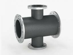 Крест стальной Диаметр 1: 100; 150; 200. .. мм, Диаметр 2: 100; 150; 200. .. мм, Вид: ППКФ;