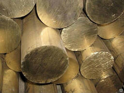 Круг латунный Марка: ЛС59-1; Л63; ЛС59-1пт, Диам. : 3-150 мм