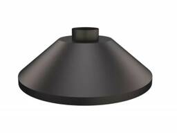 Круглый зонт D= 50-1250 мм, s= 0,5-10 мм, H= 150-1265 мм, Материал: полипропилен; нержавею