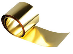 Латунная лента Марка: Л63; Л63т; Л63м, Толщ. : 0,05-8 мм, Шир: 0,1-670 мм