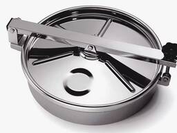 Люк нержавеющий овальный, Размер: 150-600 мм, Марка: AISI 304 в Баку