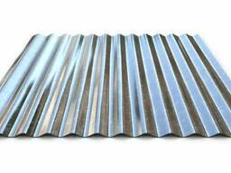 Металлошифер s= 0,4-0,7 мм, Раскрой: 1.15хL; 1.1хL, Марка: МП18, Покрытие: Ecosteel Matt…