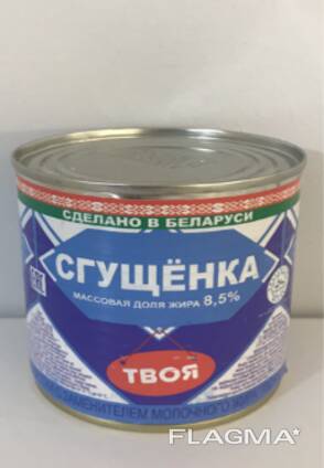 Молоко сгущенное с сахаром