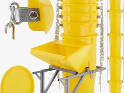 Мусоропровод Материал: сталь…, Высота: 750–2880 мм, Верх диам. : 540–790 мм