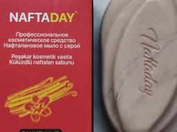 Нафталановое мыло с цинком бренда NaftaDay.