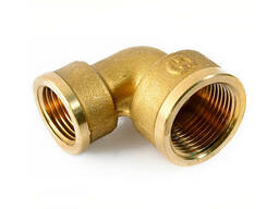 Отвод латунный ДУ 2—50, угол 45—90 градусов