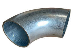 Отвод оцинкованный Диам. : 15-630 мм, Толщ. : 2-10 мм, Тип: крутоизогнутый; бесшовный