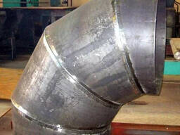 Отвод титановый ДУ 107—1000, стенка 6 мм, марка ВТ1—0