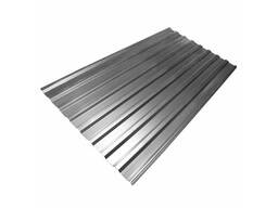 Paslanmayan poladdan büzməli təbəqə. Oluk dərəcəsi: C8…, Qalınlıq: 0,35-2,5 mm