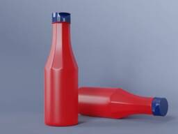 Пластиковая бутылка для кетчупа, соуса. ..