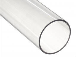 Pleksiglas boru. Xarici diametr: 5-610 mm, Daxili diametri: 3-492 mm, Qalınlıq: 1-15 mm