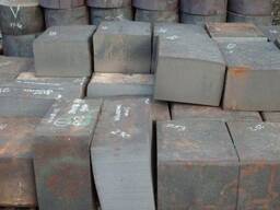 Поковка квадратная Марка: 45; 38ХМ; 5ХНМ, Форма: прямоугольная; квадрат; плита