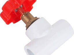 Polipropilen, polietilen, metal-plastik kran Çap: 10-400 mm, Təzyiq: PN10…