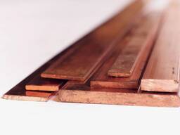 Полоса медная 4х40, Мерность: м/д; бухта; н/д, Марка: М1; М1т; М1м в Баку