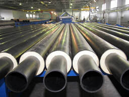 Предизолированная труба Марка ст. трубы: Ст20…, s изоляции= 36,5-1600 мм, D= 18-2420 мм, s