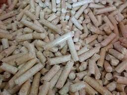 Wood pellets for heating system