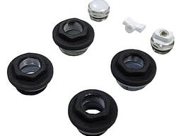 Пробка для радиатора полипропиленовая; чугунная; стальная, ДУ 10—110