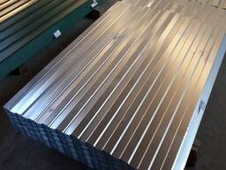 Профнастил 0,45 мм, оцинкованный, раскрой 1.06хL; 0.902хL; 0.8хL м