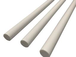 PVC çubuqlar Çap: 6-300 mm, Uzunluq: 0,025-2 m