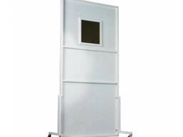 Qurğuşun ekranlar Hündürlük: 850-2000 mm, Eni: 670-1610 mm, Dərinlik: 710, 700, 600. ..