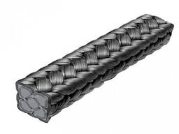 Сальниковая набивка Тип: асбестовая; пропитанная суспензией фторопласта; сухая