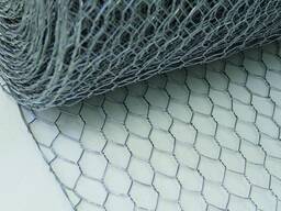 Сетка крученая Манье D провол. = 0,5-3 мм, Размер ячейки: 25х25…, Раскрой: 1х50…