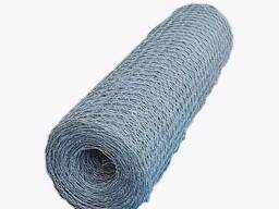 Сетка крученая Манье Диам. : 0,5-3 мм, Раскр. : 1х50; 2.5хрулон мм, Яч. : 100х100