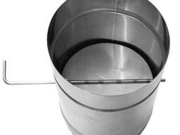 Шибер Размер: 100-1600, s= 0,5-10 мм, Материал: пластик…, Сеч. : круглый…, Вид: прямой