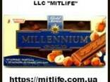 Шоколад Millennium с бесцельным лесным орехом молочный - фото 1