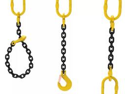 Стропы цепные Грузоп. : 1-60, Дл. : 0,5-60 м, Разм. _звена: 6-45, Марка: 1СЦ; 2СЦ; 4СЦ