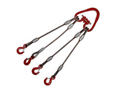 Стропы канатные (чалки) Диам. : 4,1-127 мм, Дл. : 0,4-100 м, Вид: одноветвевой…