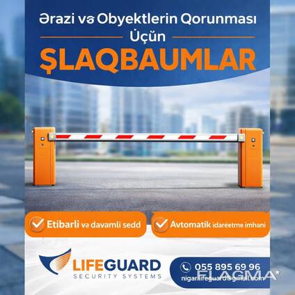 Tehlükesizlik sistemi: şlaqbaum 055 895 69 96