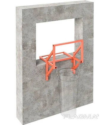 Tikinti tullantıları üçün kronşteyn H= 20-1740 mm, Eni: 740-900 mm, L= 1000-2080 mm