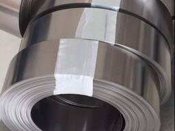 Титановые ленты, B= 10-600 мм, S= 0,05-0,8 мм в Баку