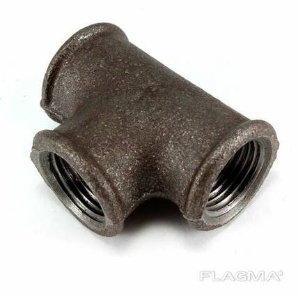 Тройник чугунный Диам.1: 1-1200 мм, Диам.2: 15-1200 мм, Тип: ТП; ТК; ТПП